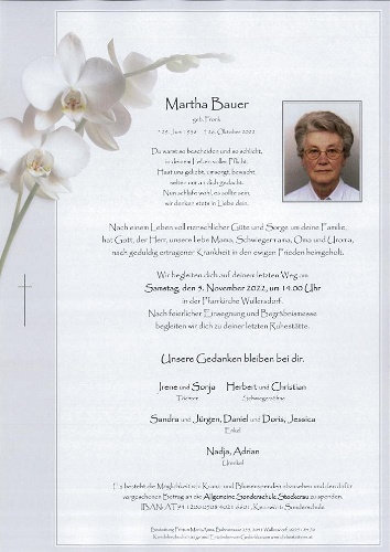 Martha Bauer