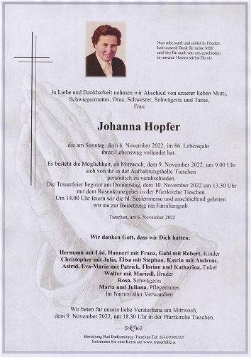 Johanna Hopfer