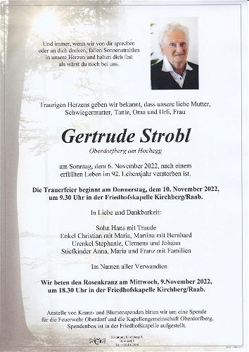 Gertrude Strobl
