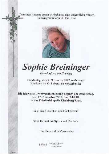 Sophie Breininger