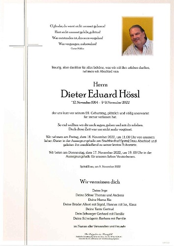 Dieter Eduard Hössl
