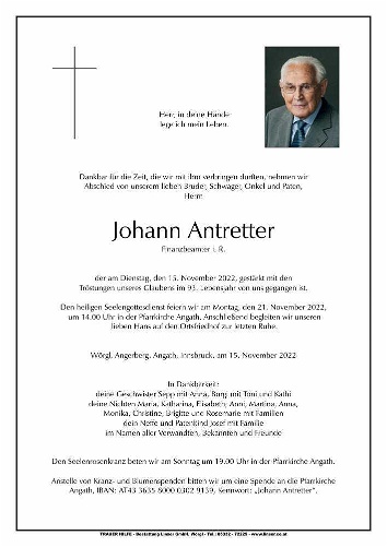 Johann Antretter