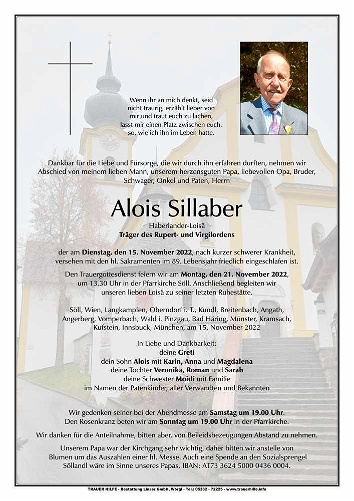 Alois Sillaber