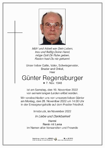 Günter Regensburger