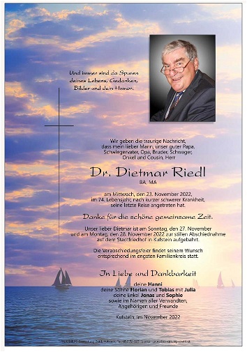 Dr. Dietmar Riedl