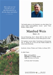Manfred Weis