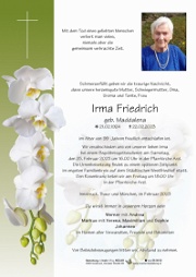 Irma Friedrich