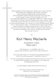Karl Heinz Wackerle