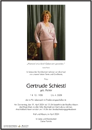 Gertrude Schiestl