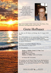 Grete Hofbauer