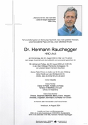 Dr. Hermann Rauchegger