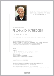 Ferdinand Sattlegger