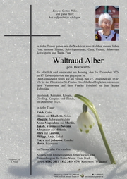 Waltraud Alber