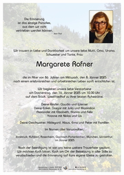 Margarete Rofner