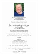 Hansjörg Mader