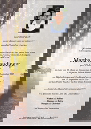 Martha Staudinger