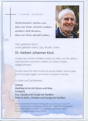 Herbert Kinzl