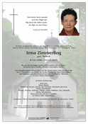 Irma Zimmerling