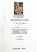 Christa Schuster