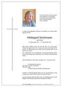 Hildegard Strohmaier