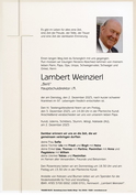 Lambert Weinzierl