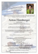 Anton Hausberger