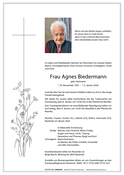 Agnes Biedermann