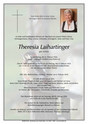 Theresia Laihartinger