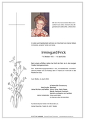 Irmingard Frick