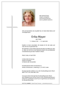 Erika  Mayer