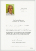 Herbert Valkanover