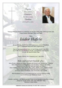 Isidor Hafele