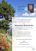 Hannelore Wiedenhofer