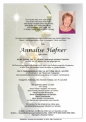 Annalise Hafner