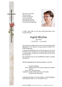 Ingrid Wocher