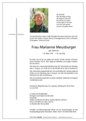 Marianne Meusburger
