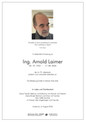Arnold Laimer