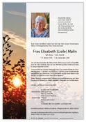 Elisabeth Malin