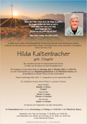 Hilda Kaltenbacher