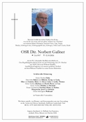OSR Dir. Norbert Gaßner