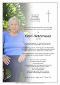 Margareth Hetzenauer