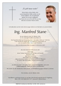 Ing. Manfred Stane
