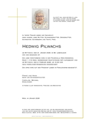 Hedwig Pilwachs