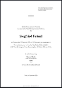Siegfried Fränzl