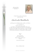 Gertrude Knobloch