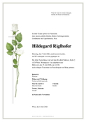 Hildegard Riglhofer