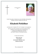 Elisabeth Pirkfellner