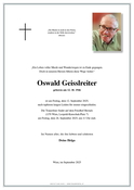 Oswald Geisslreiter