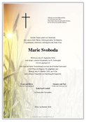Marie Svoboda
