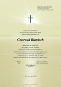 Gertraud Blawisch